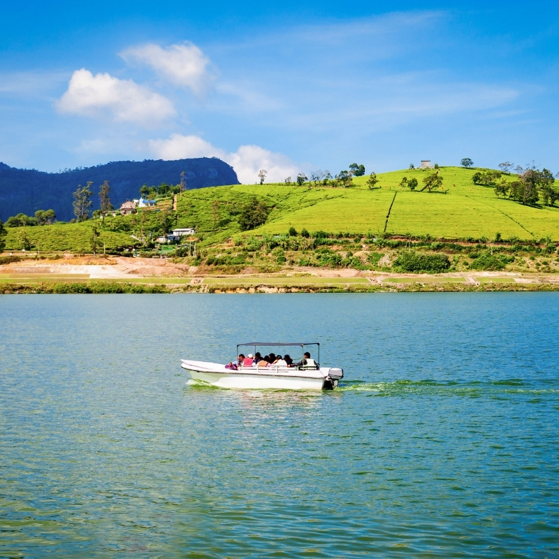 Boating on Lake Gregory