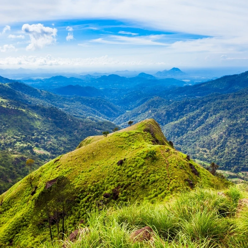 Mountain trekking