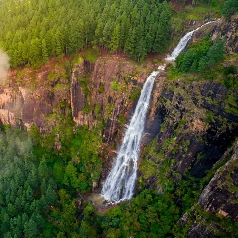 Trekking to the Crest of the Falls