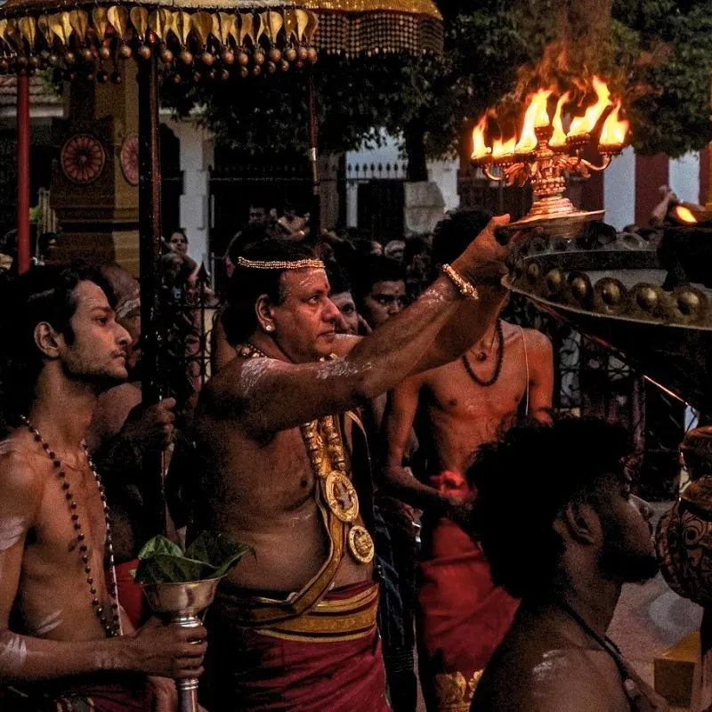 Witness the Evening Aarti Ritual
