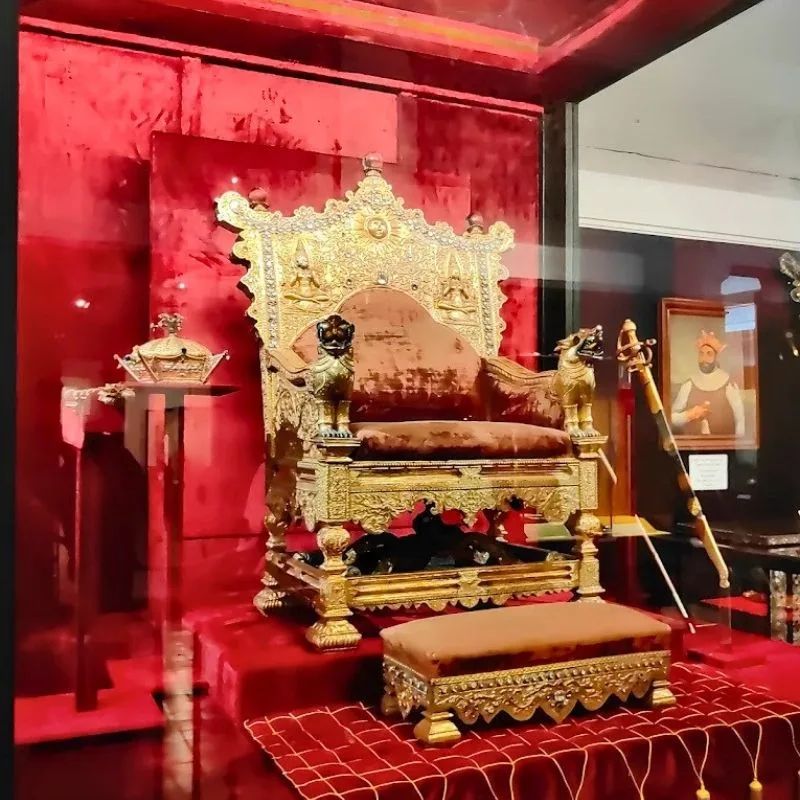 Admire the Regal Kandyan Crown Jewels